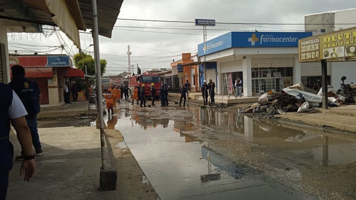 Negocios afectados por las inundaciones