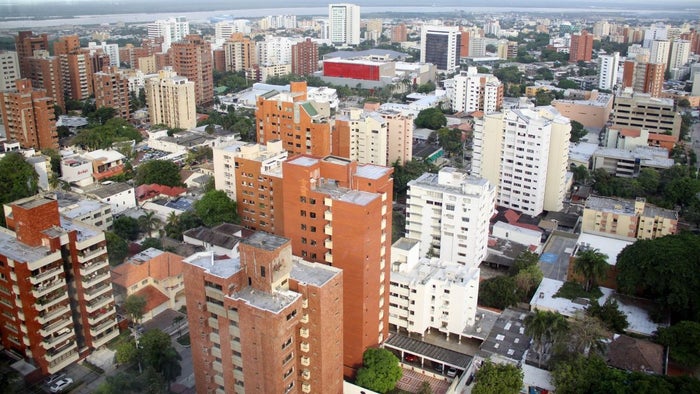 Foto panorámica de Barranquilla (imagen de referencia)