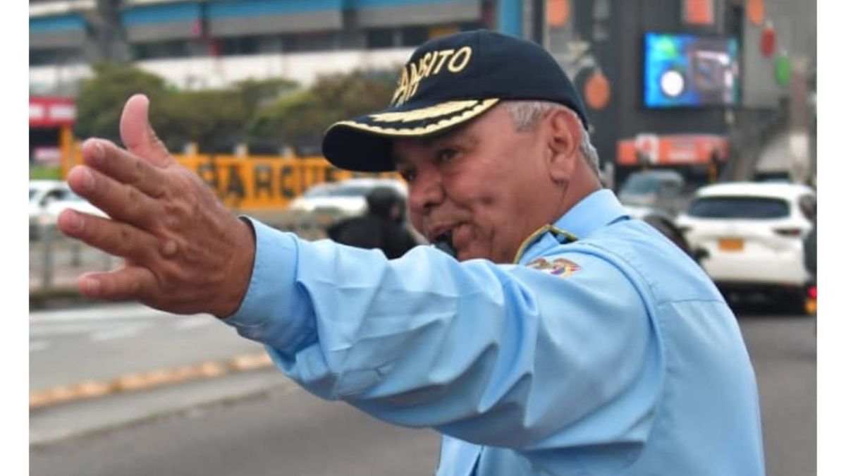 Agente de tránsito de Bucaramanga