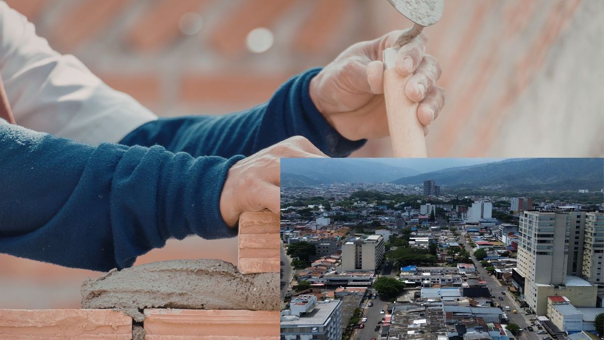 Ibagué impulsa empleo en construcción e industria maestros mandan la parada