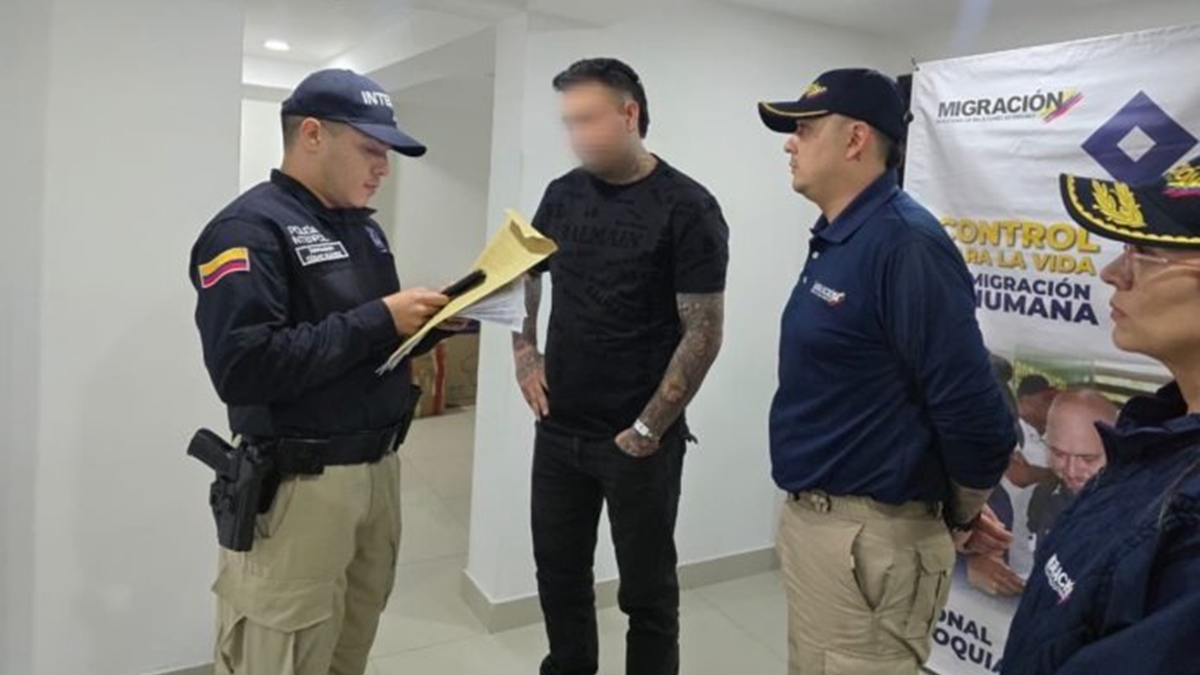 Los perfiles criminales de los seis extranjeros que estaban expandiendo sus redes ilícitas desde Medellín