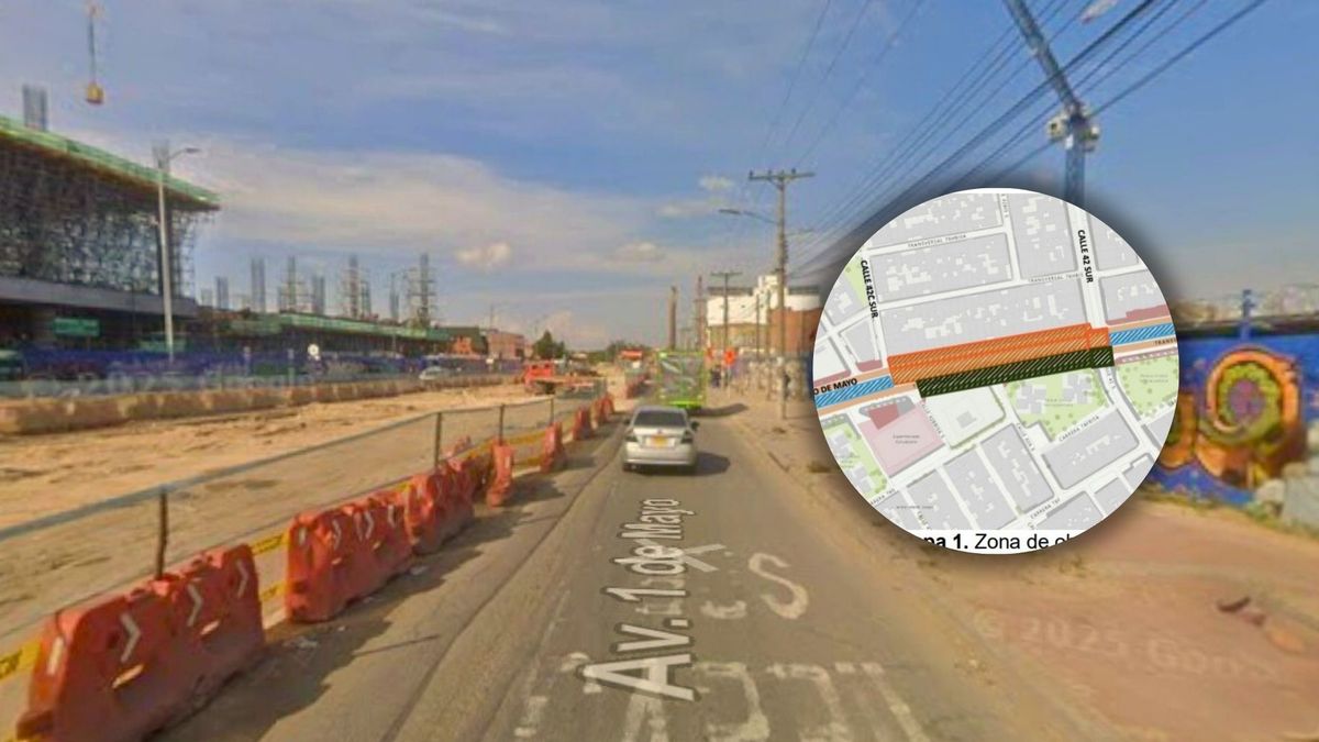 Cierres en la Primero de Mayo por 3 meses