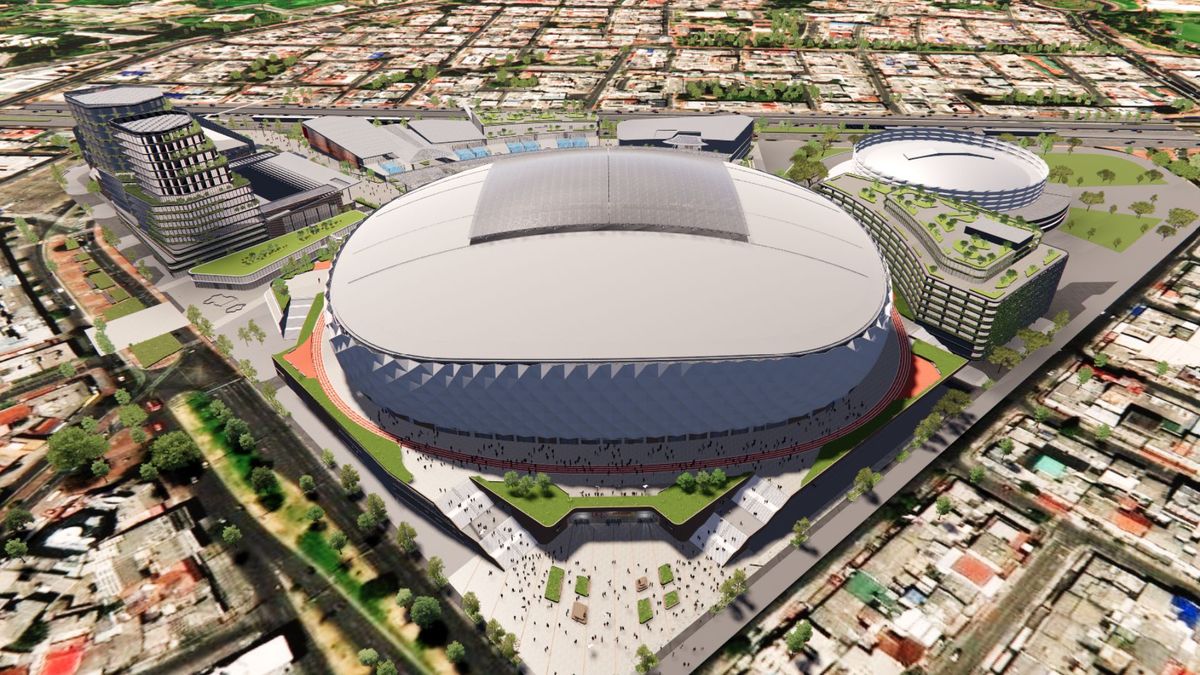 Imagen ilustrativa del nuevo estadio El Campín de Bogotá