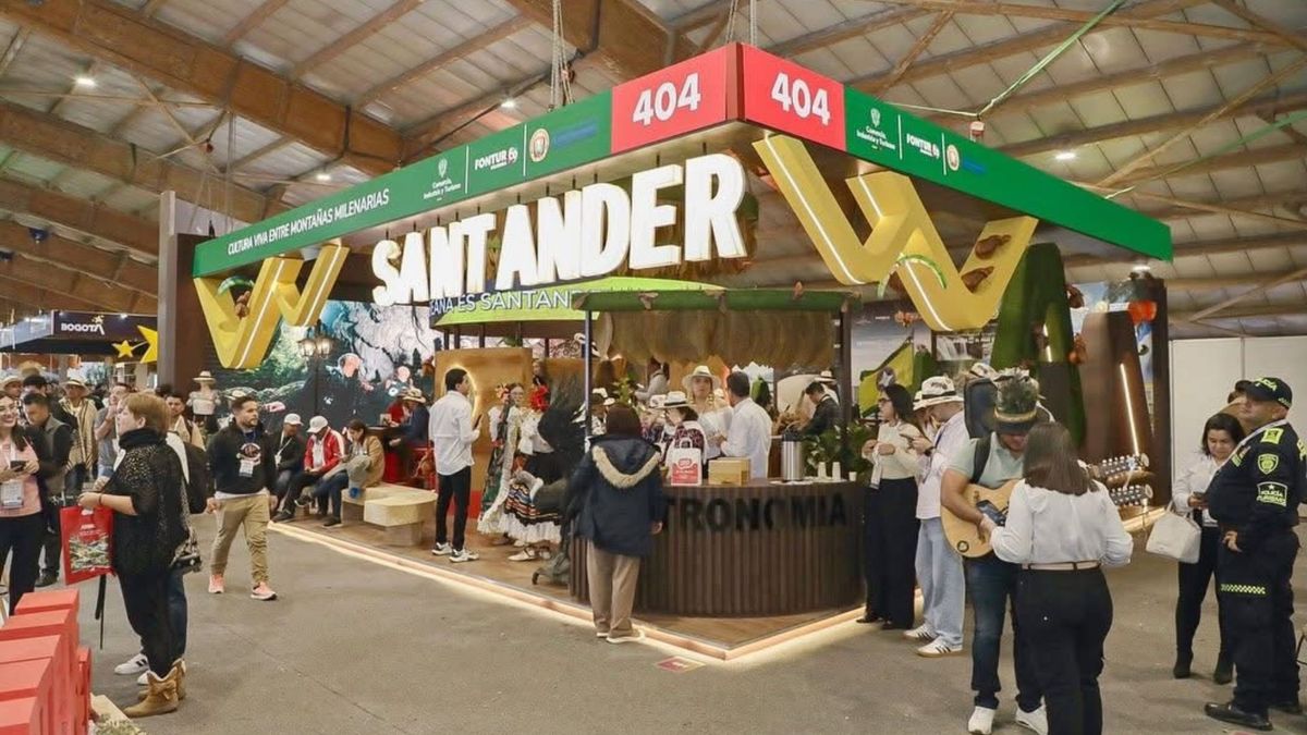Stand de Santander en la vitrina Anato 2026