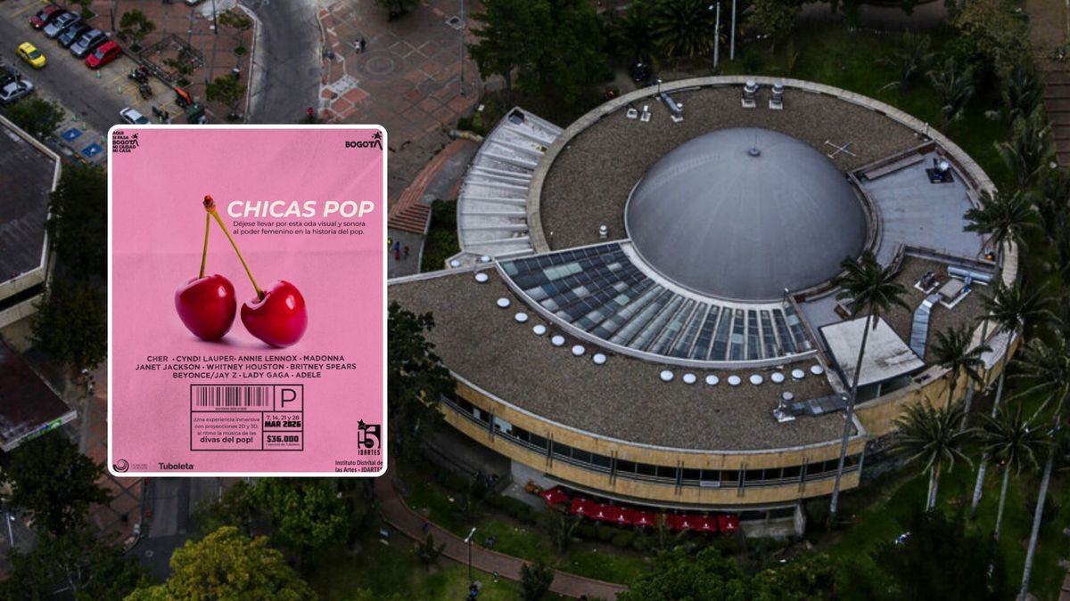 Amantes del pop tienen plan en Bogotá: show inmersivo en el Planetario