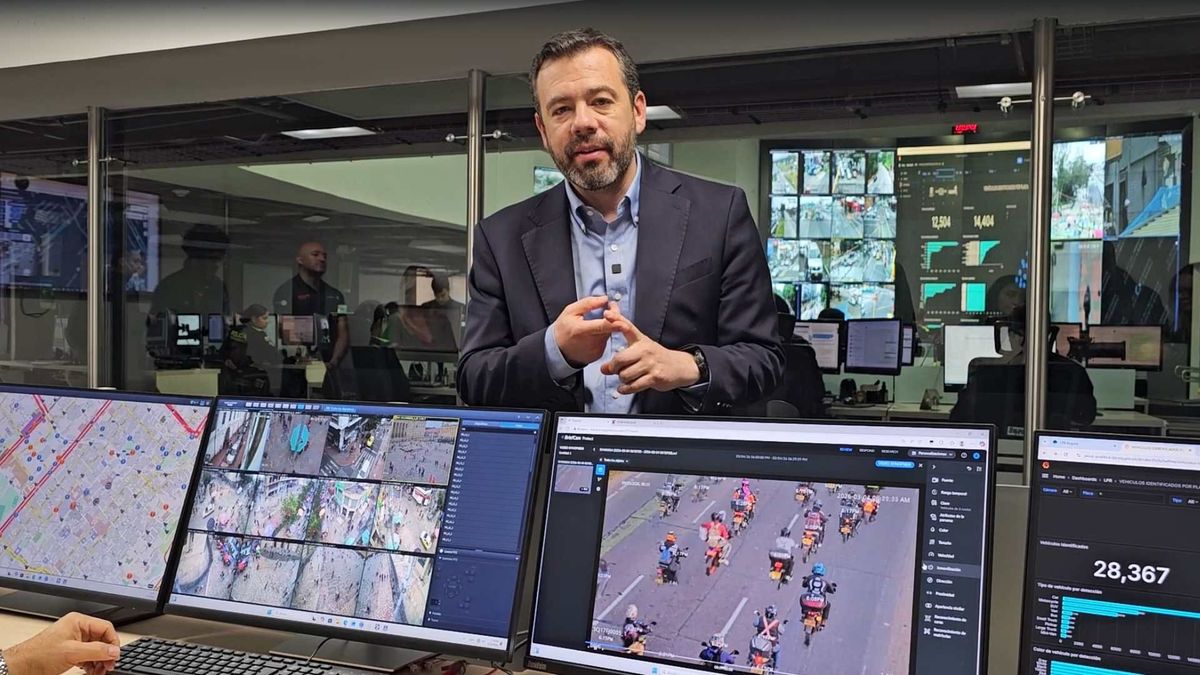 Galán refuerza las cámaras de vigilancia de Bogotá