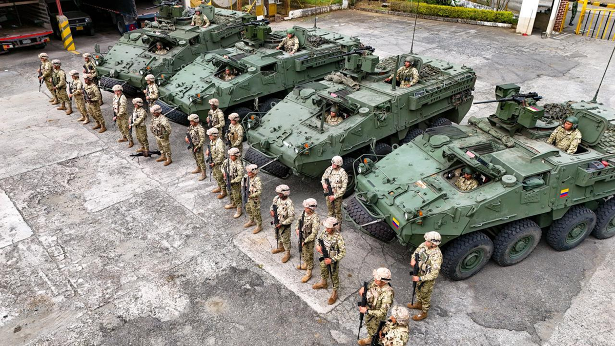 Ejército despliega vehículos blindados con estándar OTAN para asegurar las elecciones en Antioquia