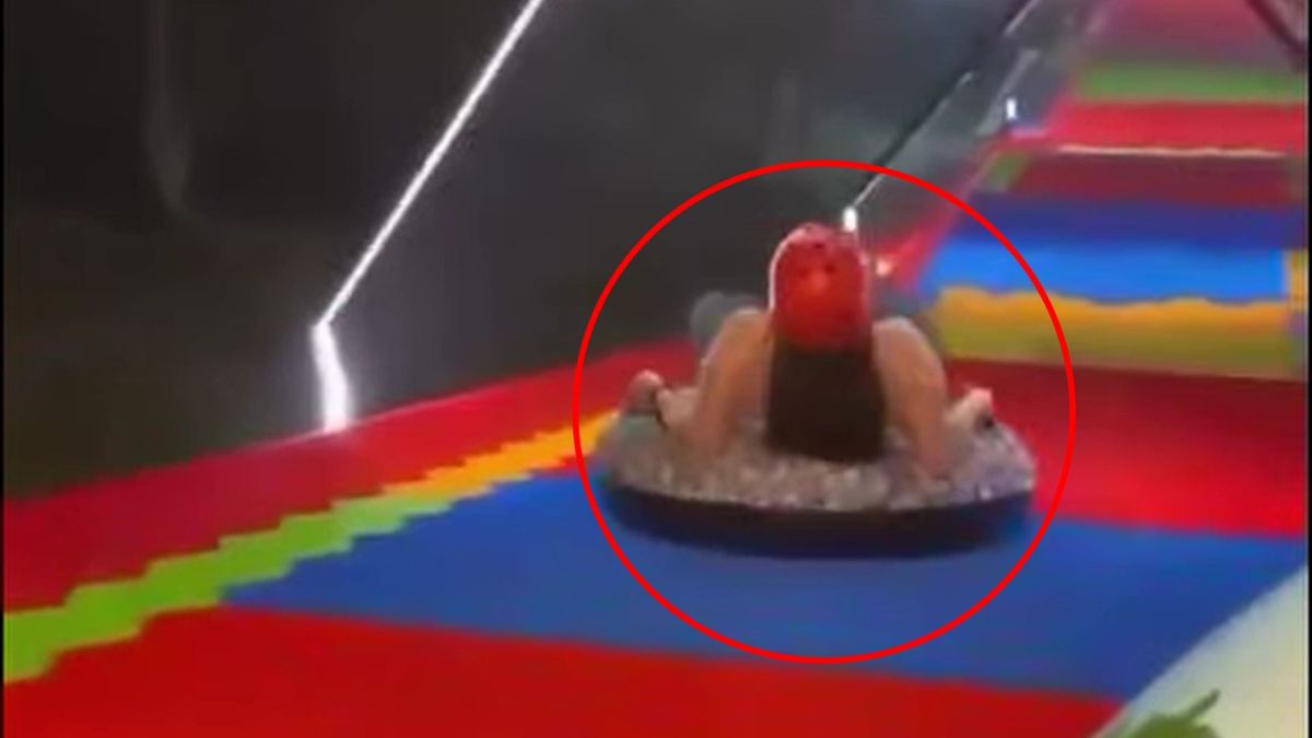 Accidente en tobogán, en Chinácota