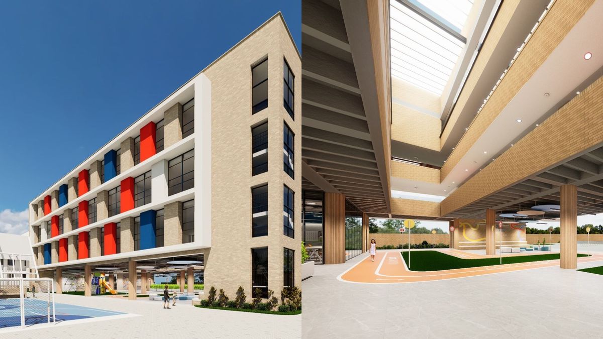 Nuevo edificio de primario del colegio New Cambridge