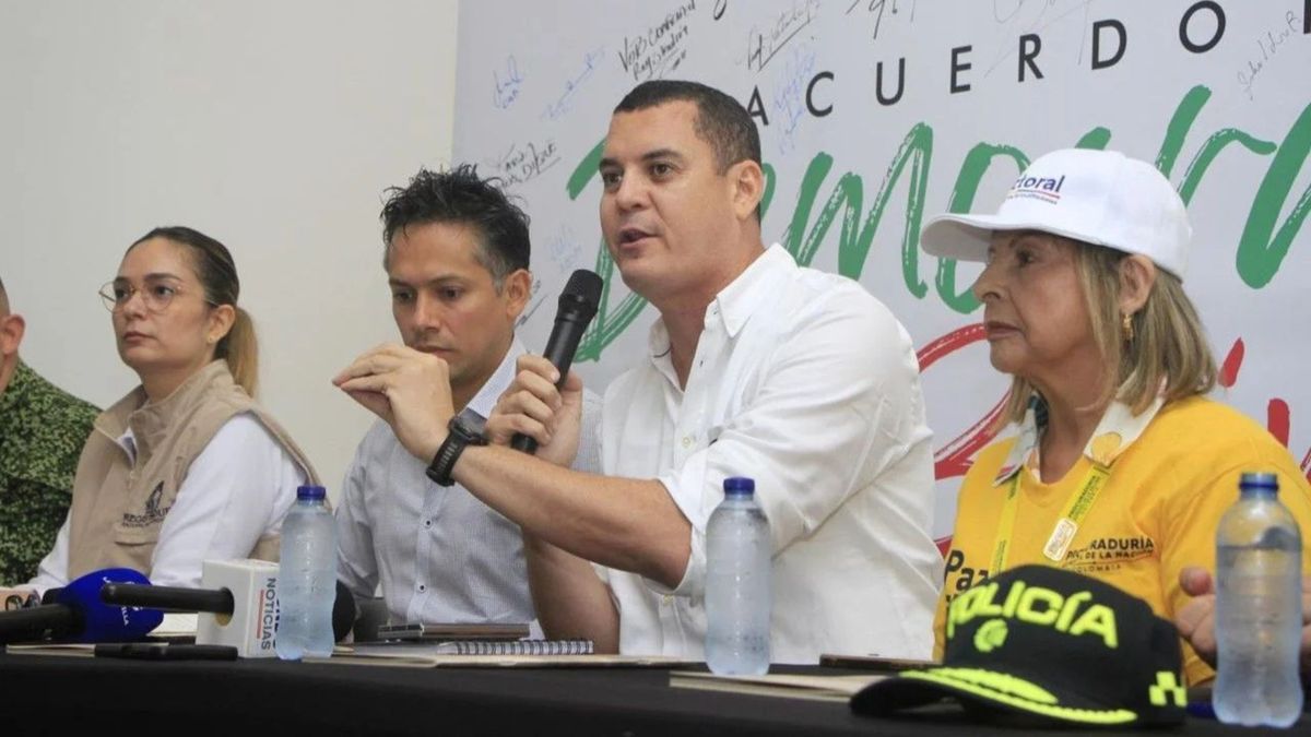 Comité de seguimiento electoral en Bolívar