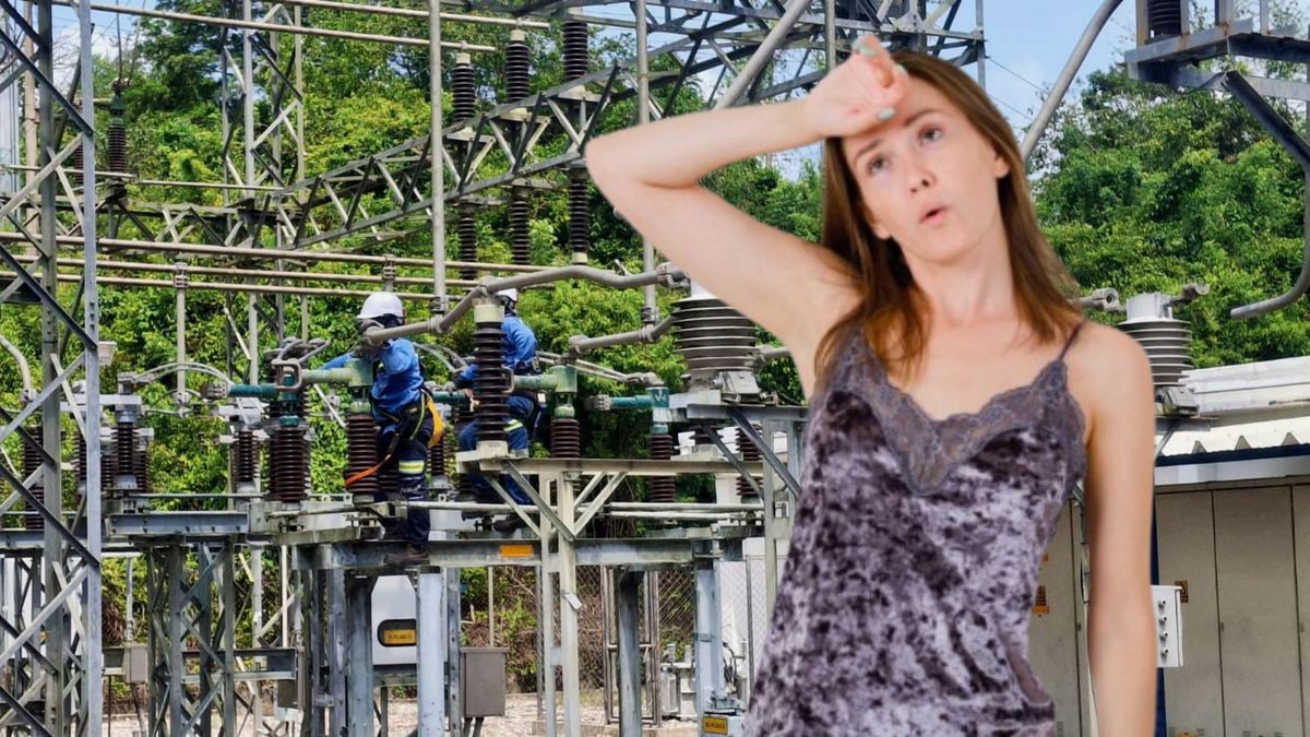 Técnicos de Afinia - mujer con calor