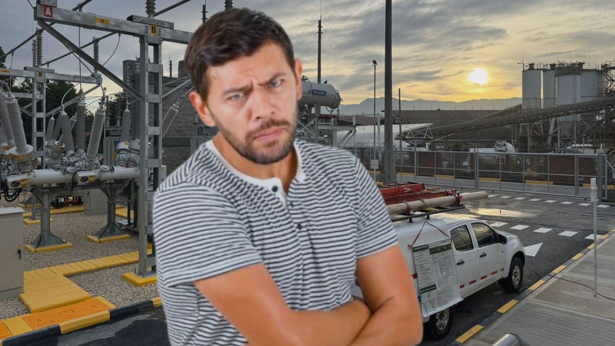 Técnicos de Enel Colombia - hombre molesto