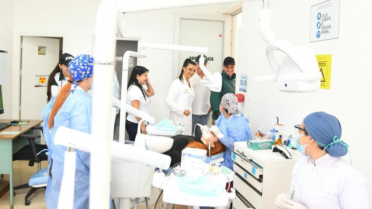 Obras de mejoramiento en el hospital de Santo Domingo, Antioquia