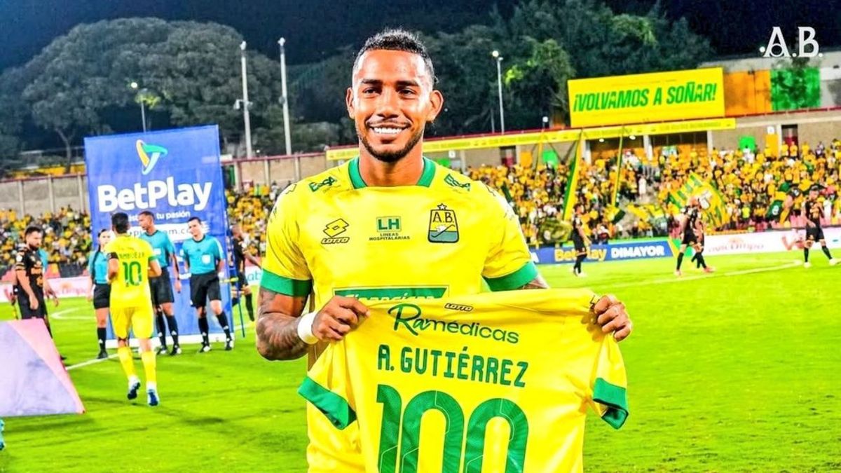 El jugador del Atlético Bucaramanga, Aldair Gutiérrez, denunció amenazas de muerte contra él y su familia.