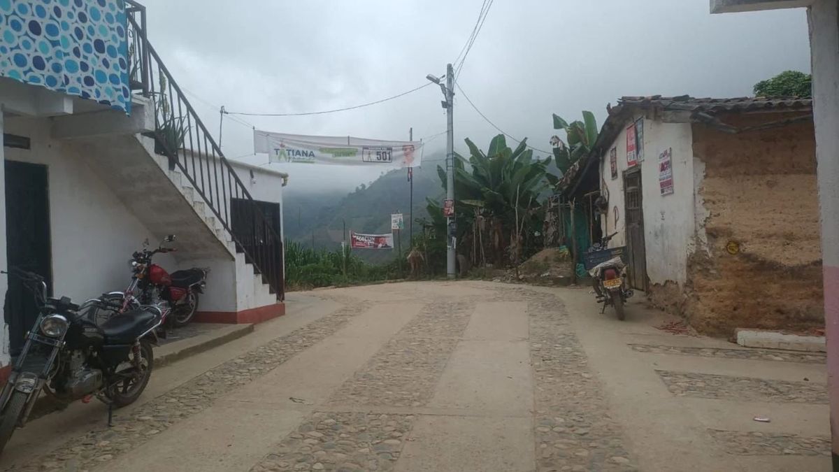 Zona urbana del municipio de Hacarí, Norte de Santander