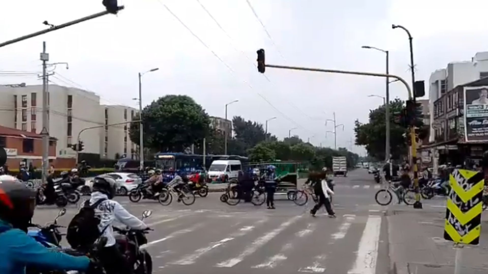 Fallas en semáforos 