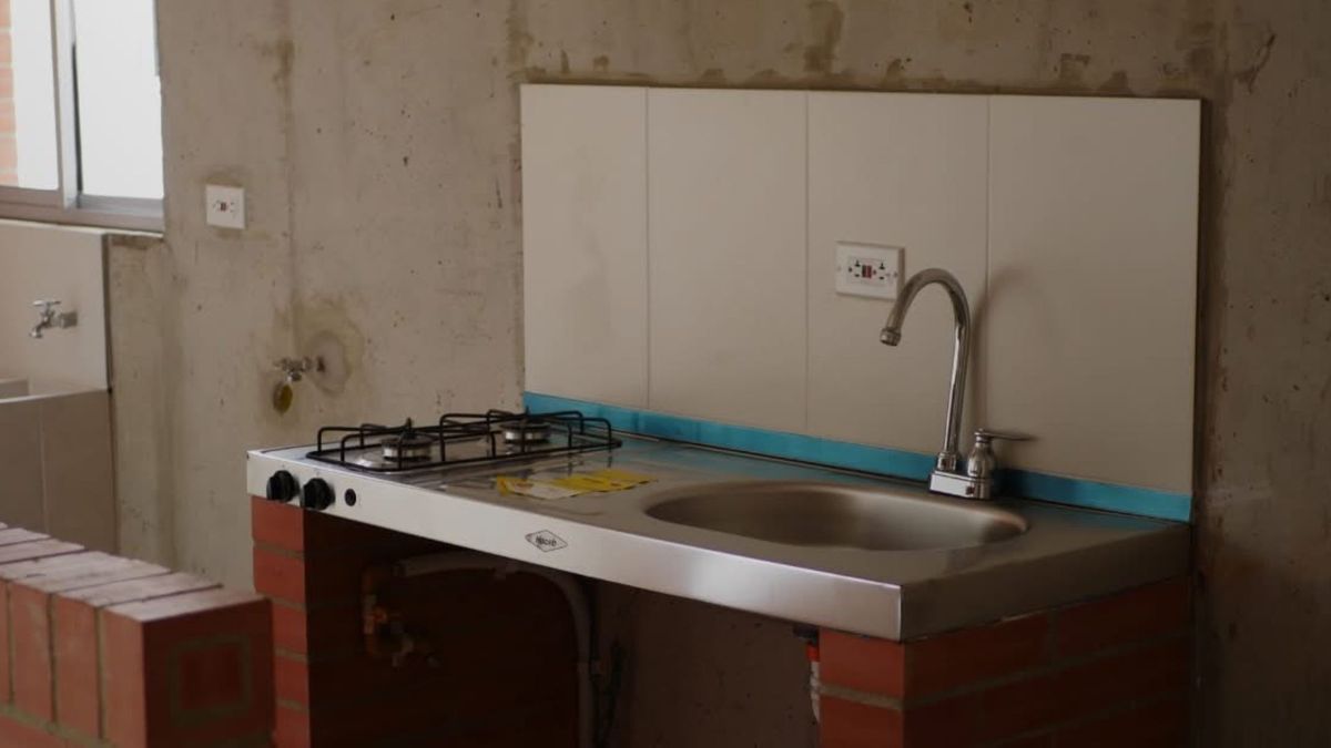 Viviendas mejoradas por el INVISBU en el norte de Bucaramanga