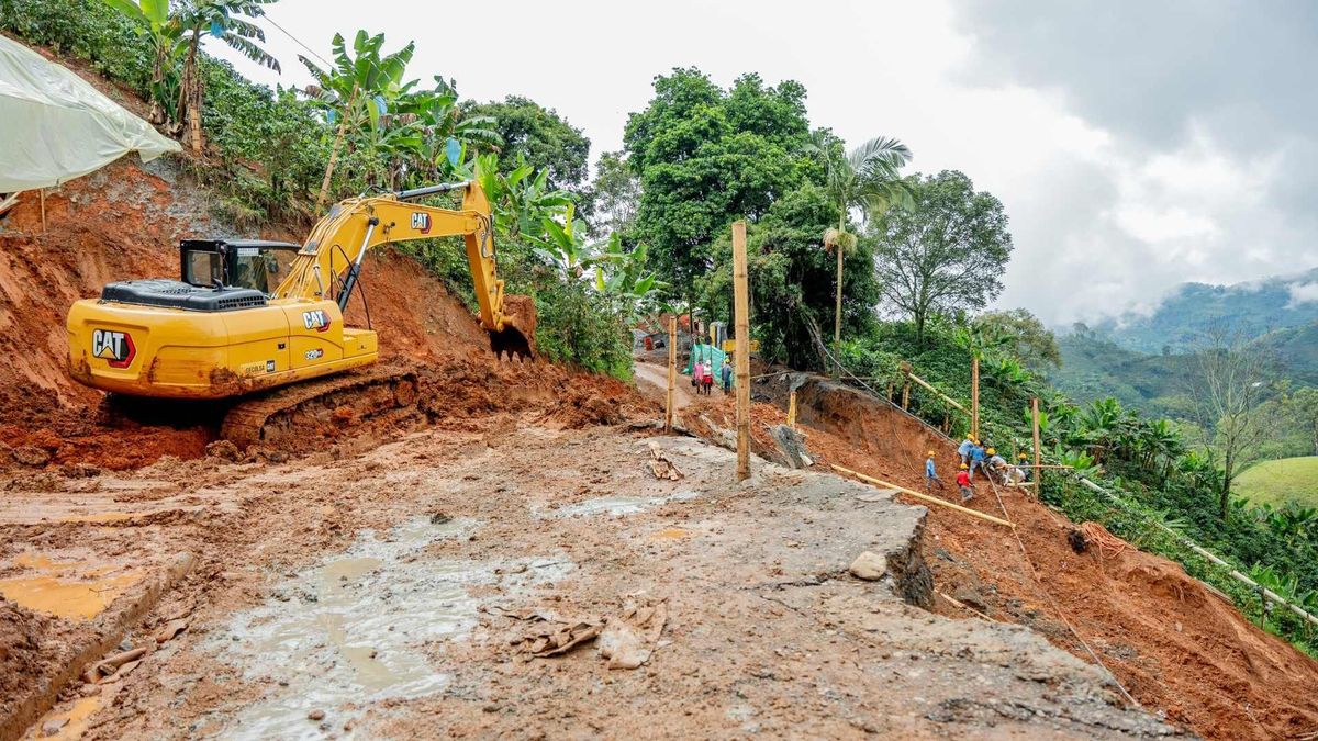 Gobernación de Risaralda busca intervenir algunas vías afectadas por las lluvias