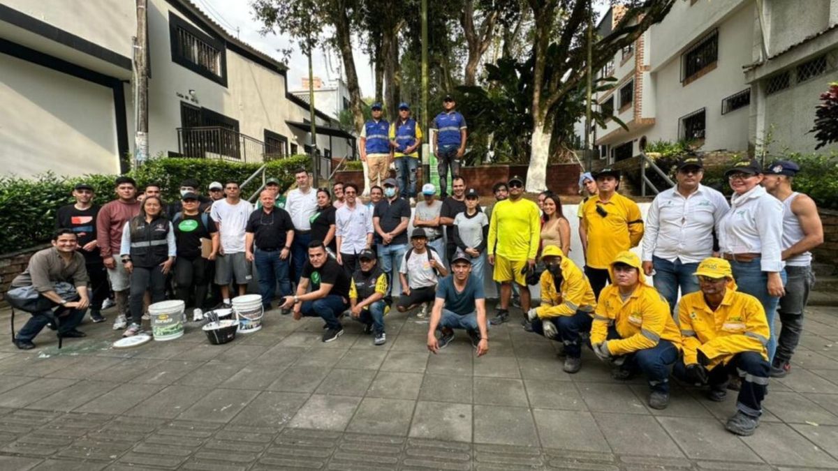 Trabajo comunitario en Bucaramanga