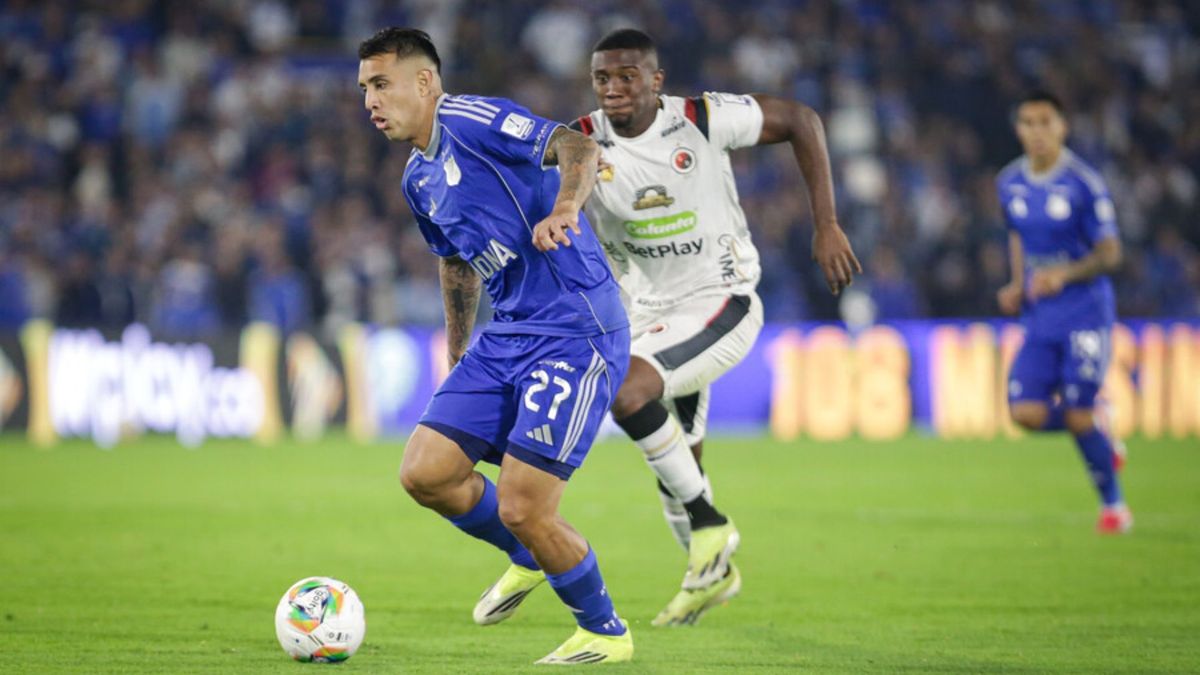 Rodrigo Contreras jugando con Millonarios