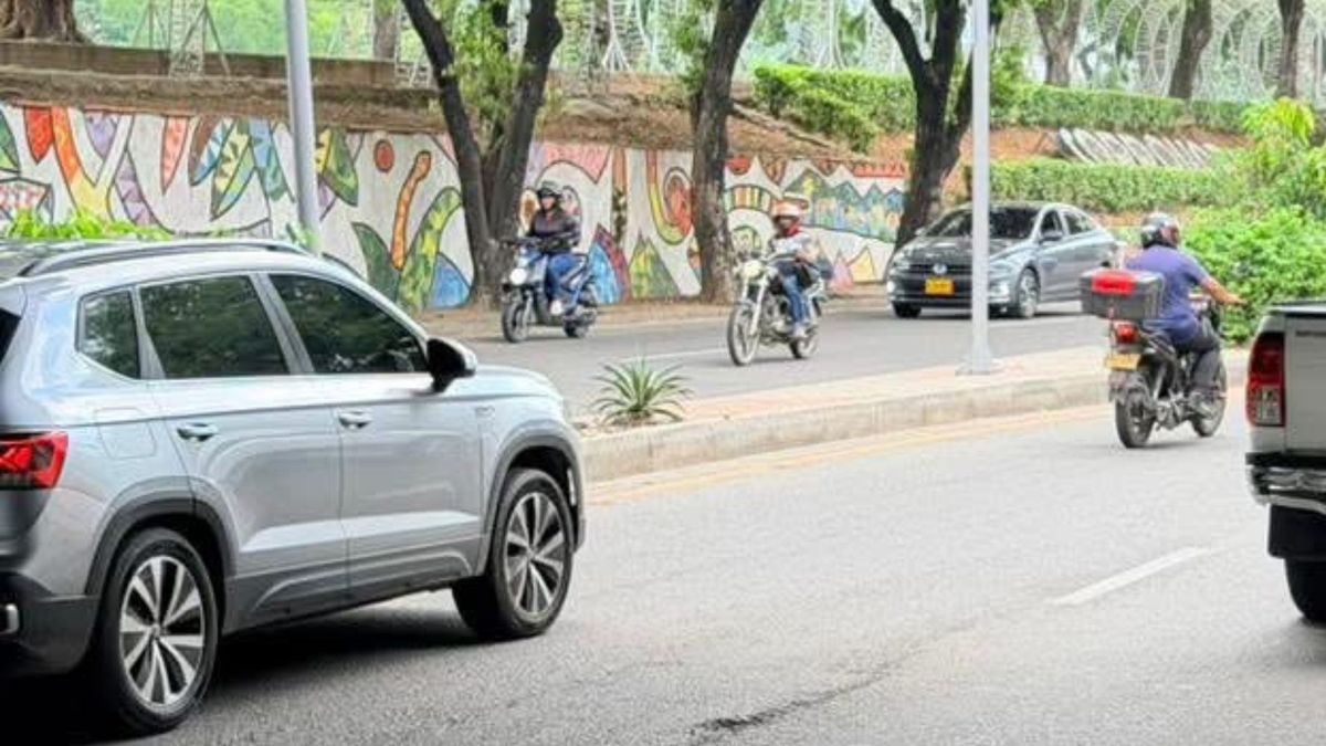 Vehículos en vías de Cúcuta