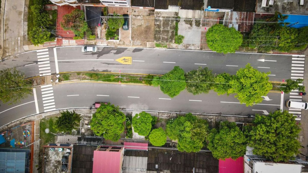 Vía a El Salado, en Ibagué