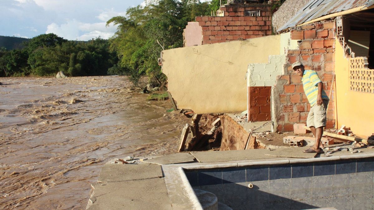 Quebrada desbordada Melgar