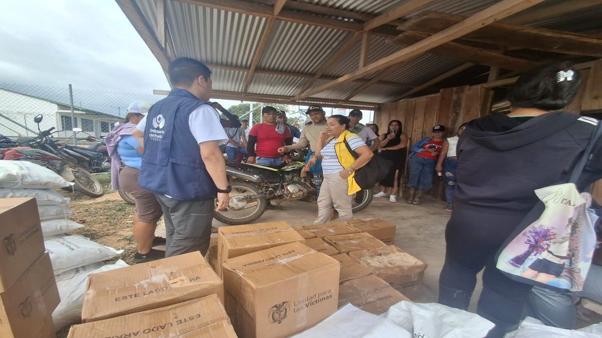 Desplazamiento en Remedios (Antioquia): 205 familias reciben asistencia humanitaria por enfrentamientos entre grupos armados ilegales