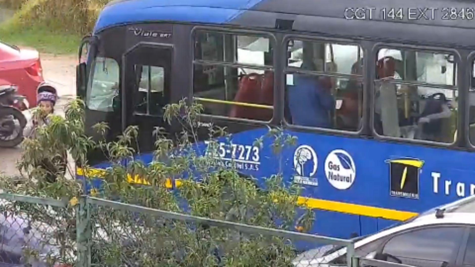 Choque de bus de SITP