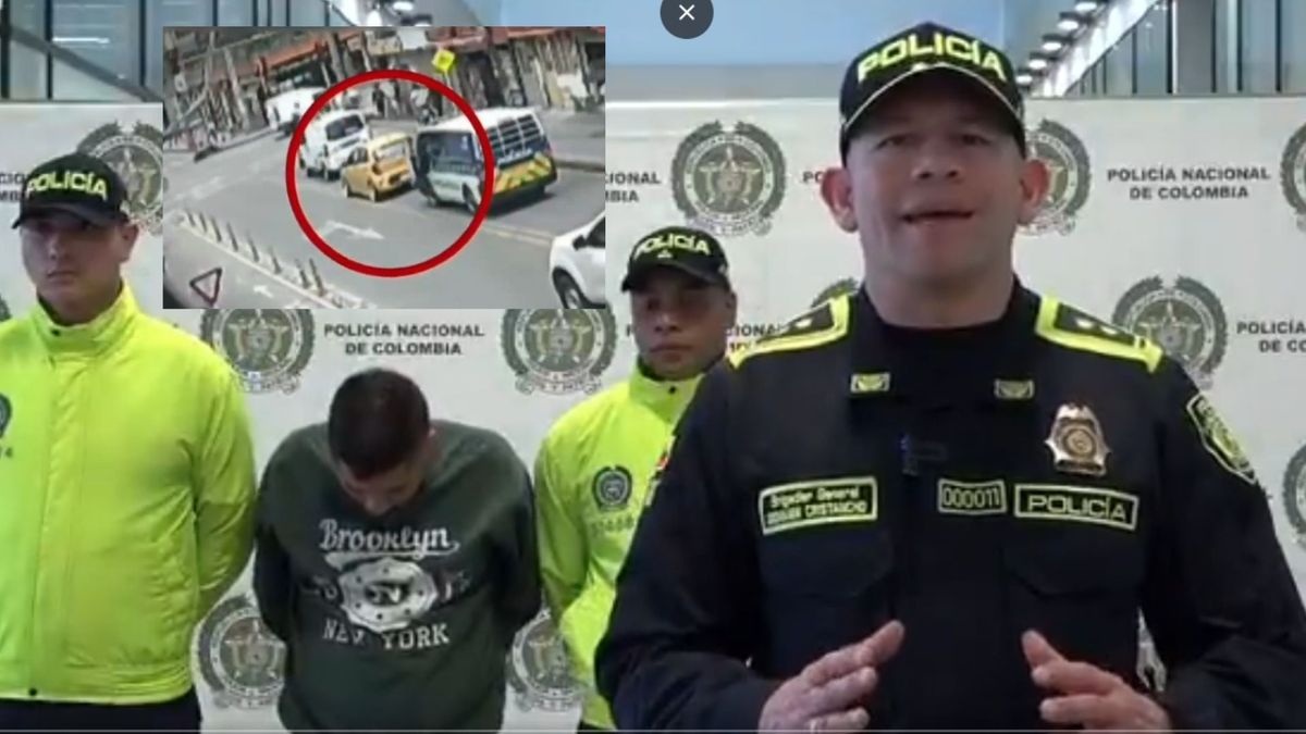 El más buscado por robar carros cayó en Bogotá persecución de película