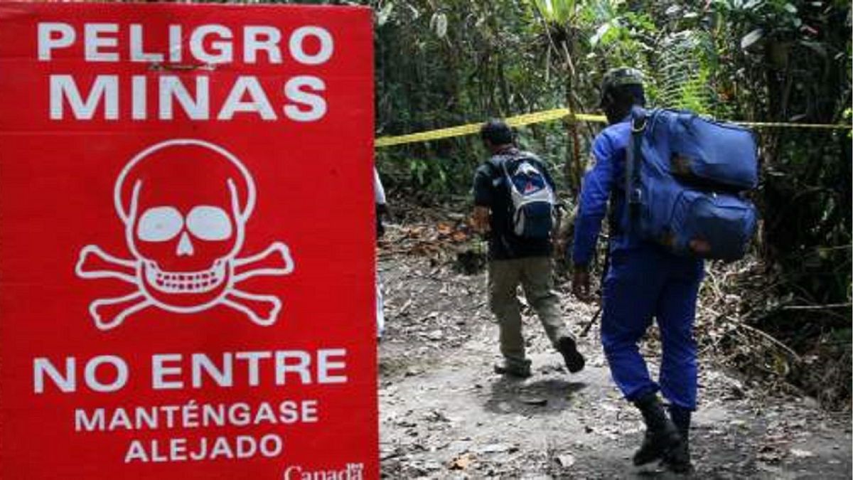 Se entrega experto en minas antipersona