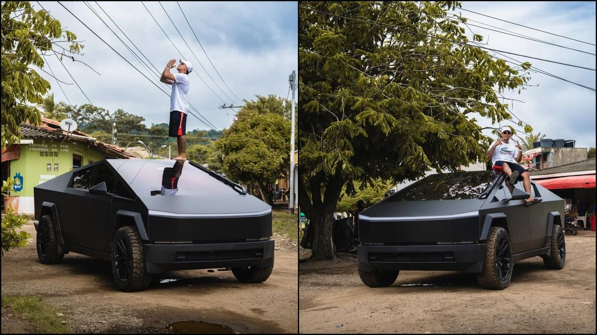 El 'influencer' de la Cybertruck