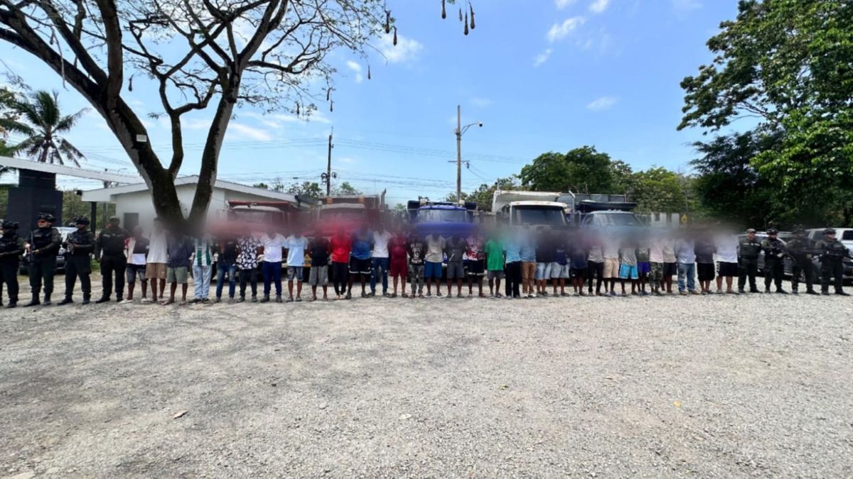Capturados por minería ilegal en Chigorodó