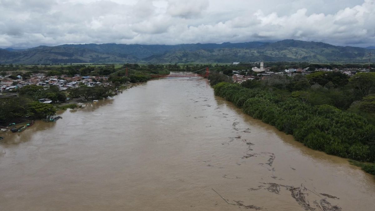 Río Cauca en el Risaralda