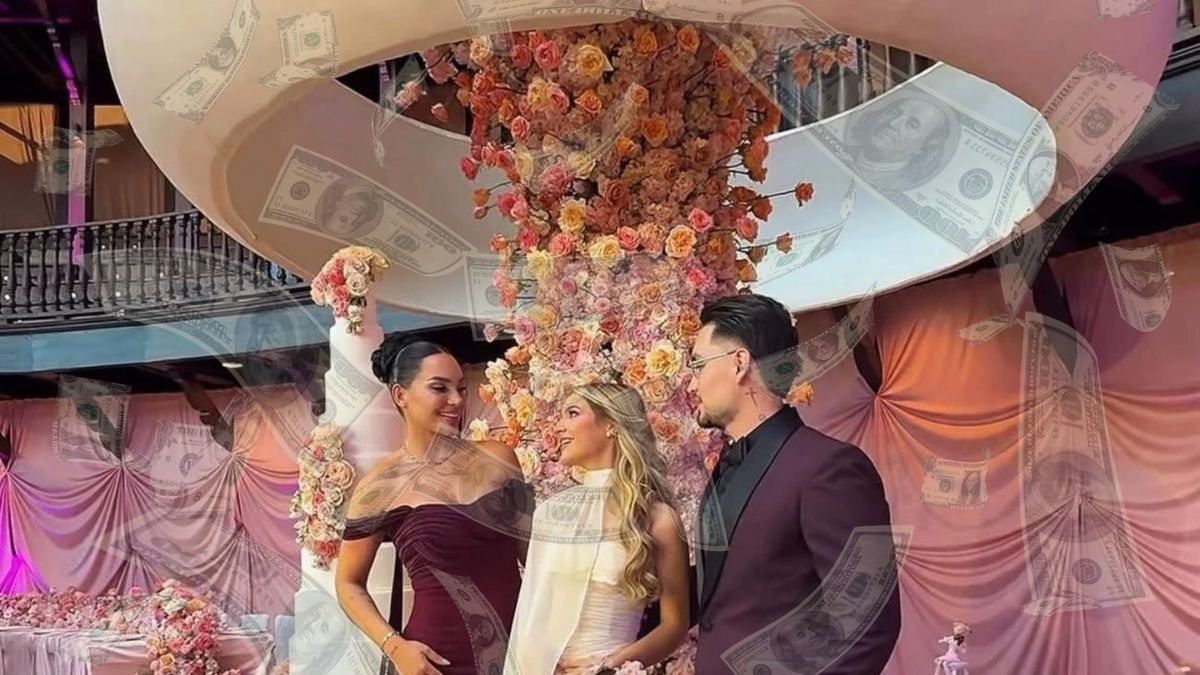 Quinceañero de la hija de Andrea Valdiri