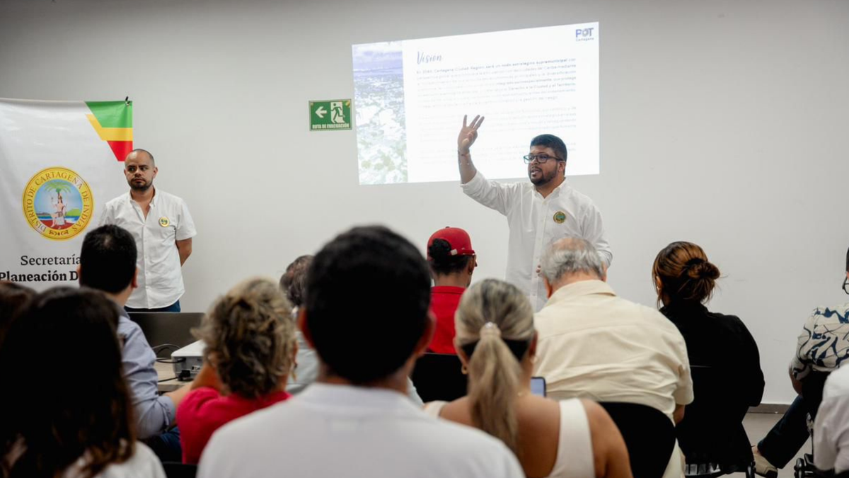 Sectores empresariales, gremios y academia participan en mesas para construir el nuevo POT de Cartagena