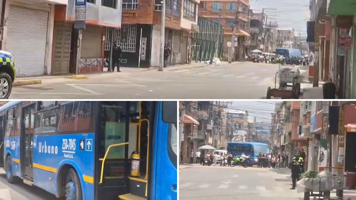 Artefacto incendiario genera alarma en bus del SITP cerca del Aeropuerto El Dorado