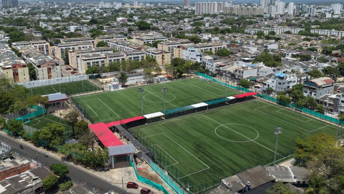 El “Templo del Fútbol Menor” de Alameda La Victoria entra en su fase final de reconstrucción