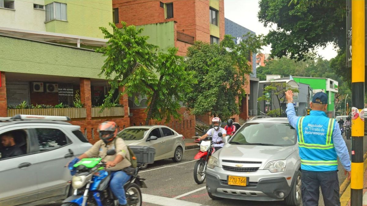 Movilidad en la carrera 27 de Bucaramanga