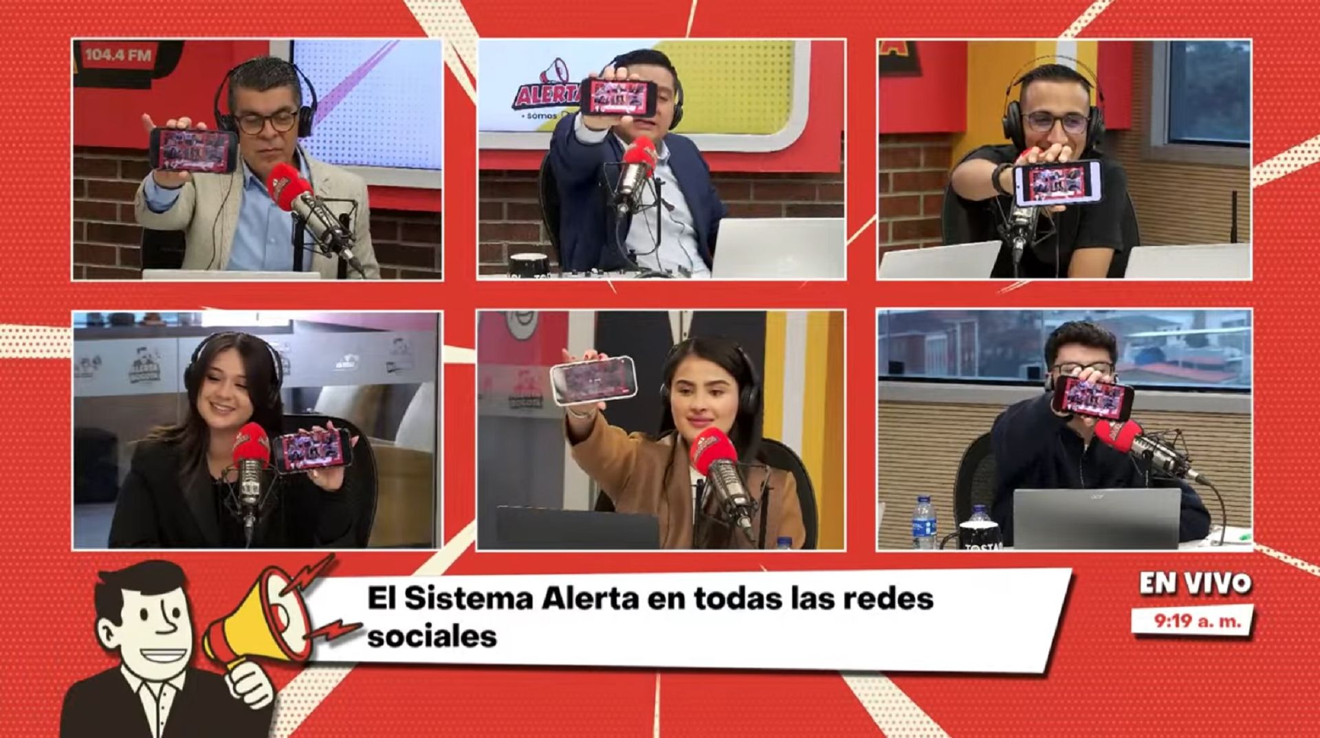 Primera emisión Alerta TV