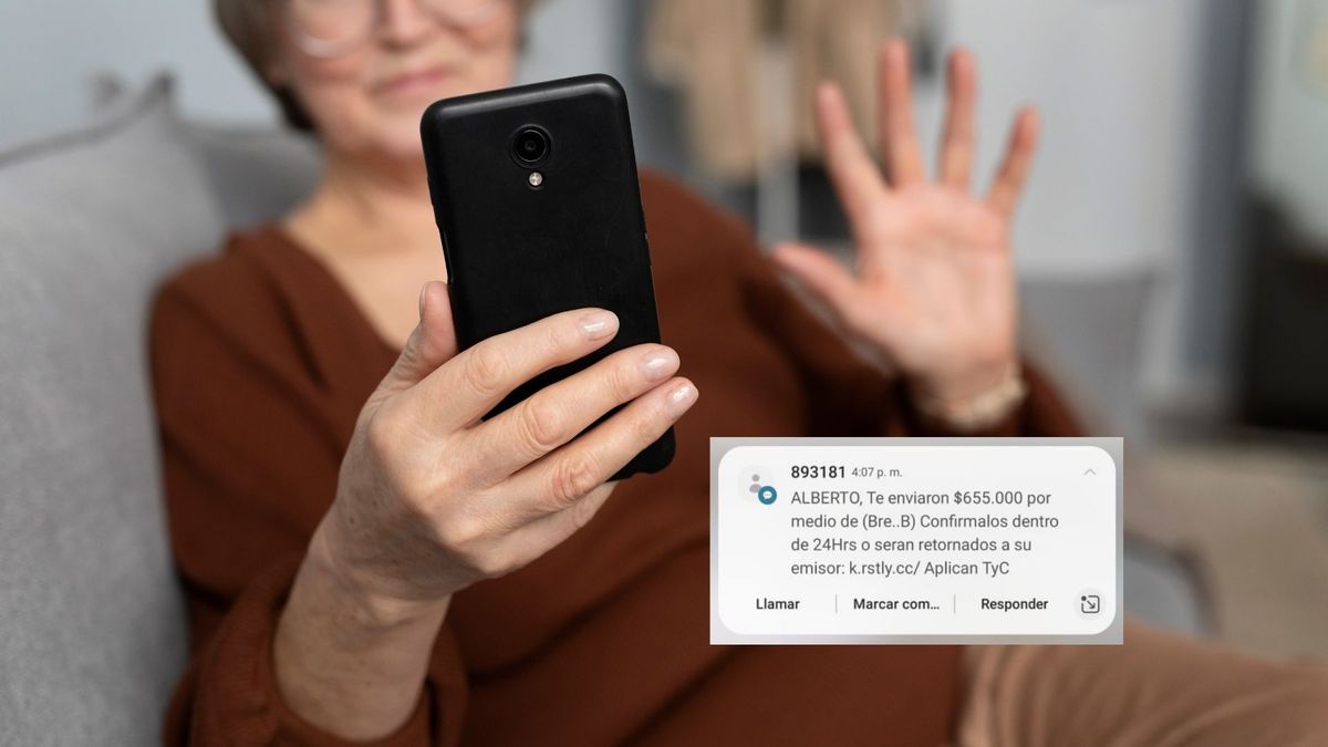 Estafa en Bre-b con mensajes de texto