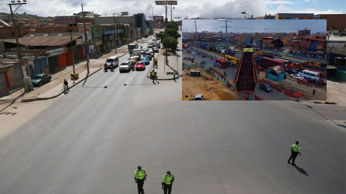 Conexión de 430 m en Soacha adiós al semáforo y al trancón