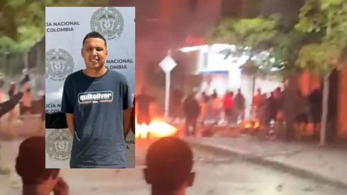 Motín en Centro Histórico de Santa Marta