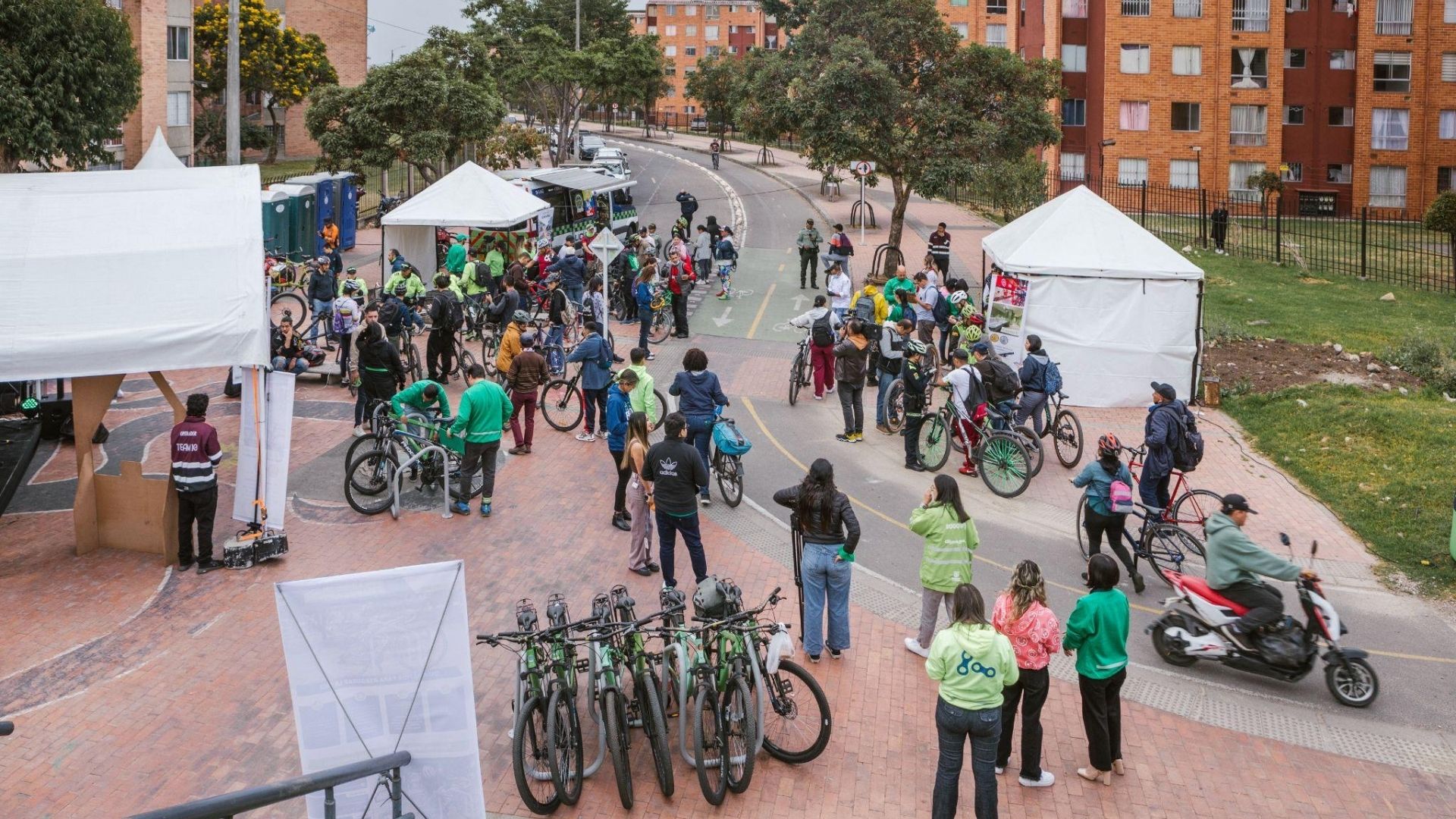 Ciclorruta Alameda El Porvenir