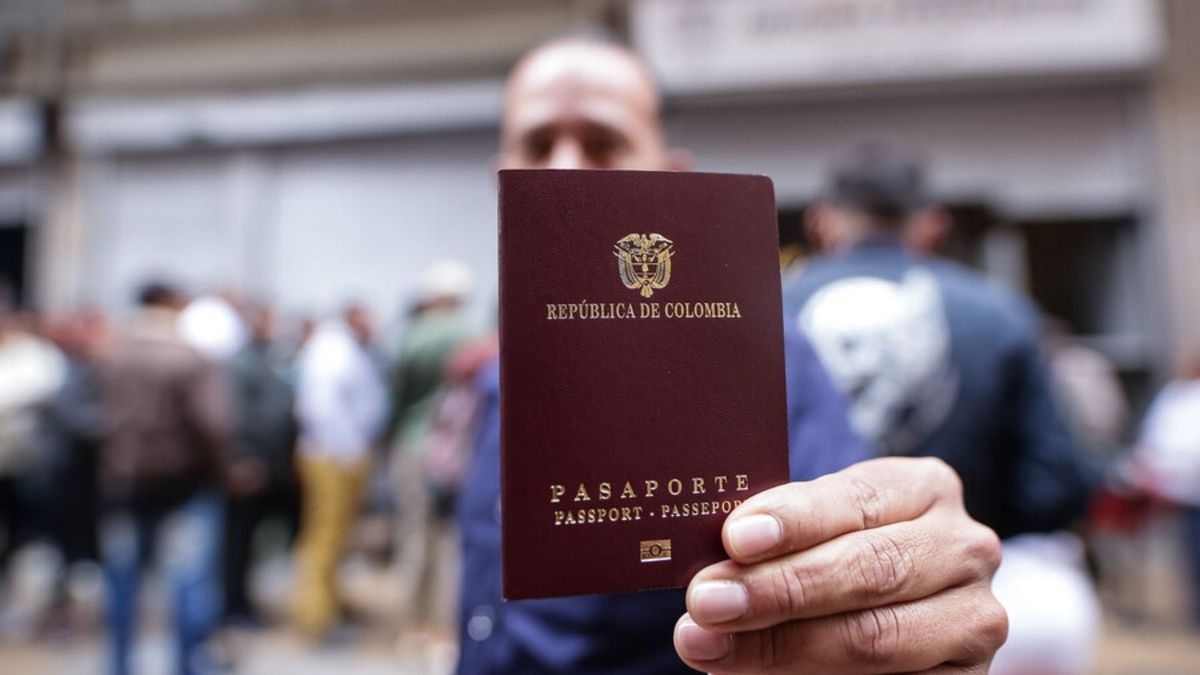 Pasaporte colombiano