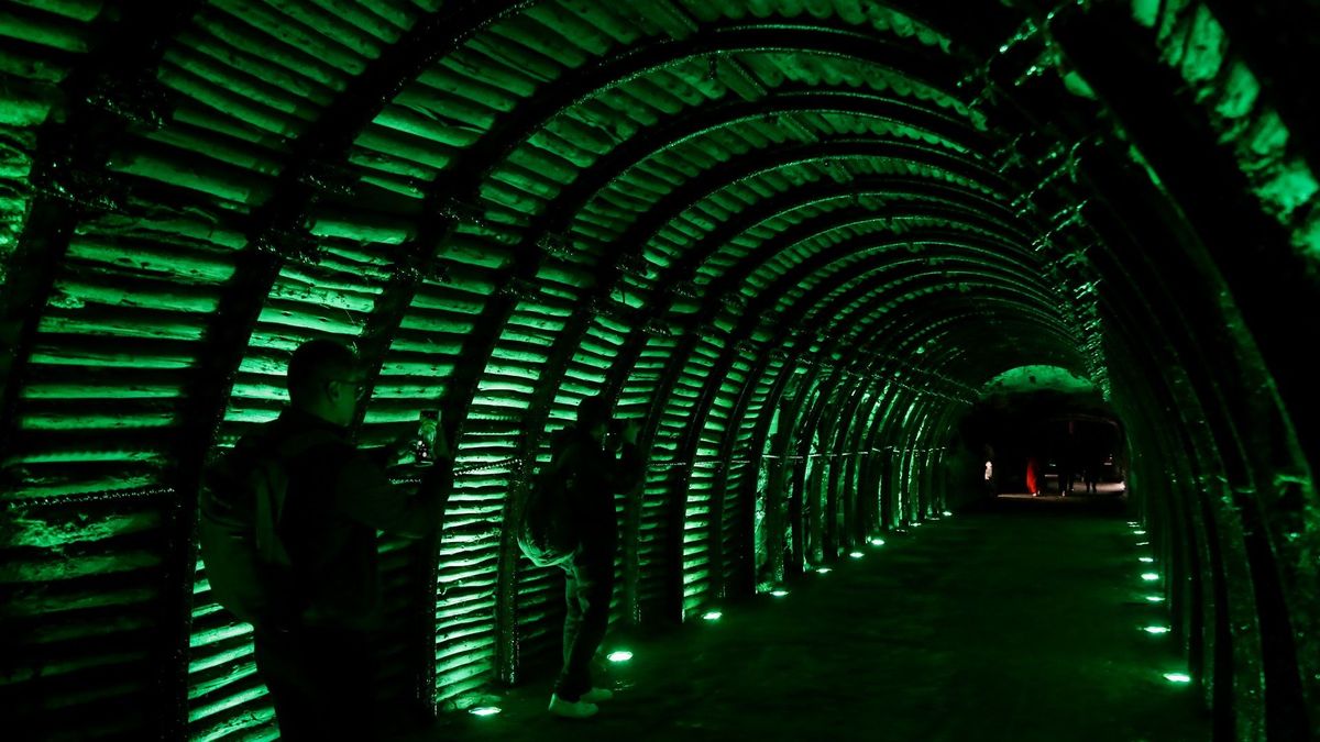 Entrada catedral de sal de Zipaquirá