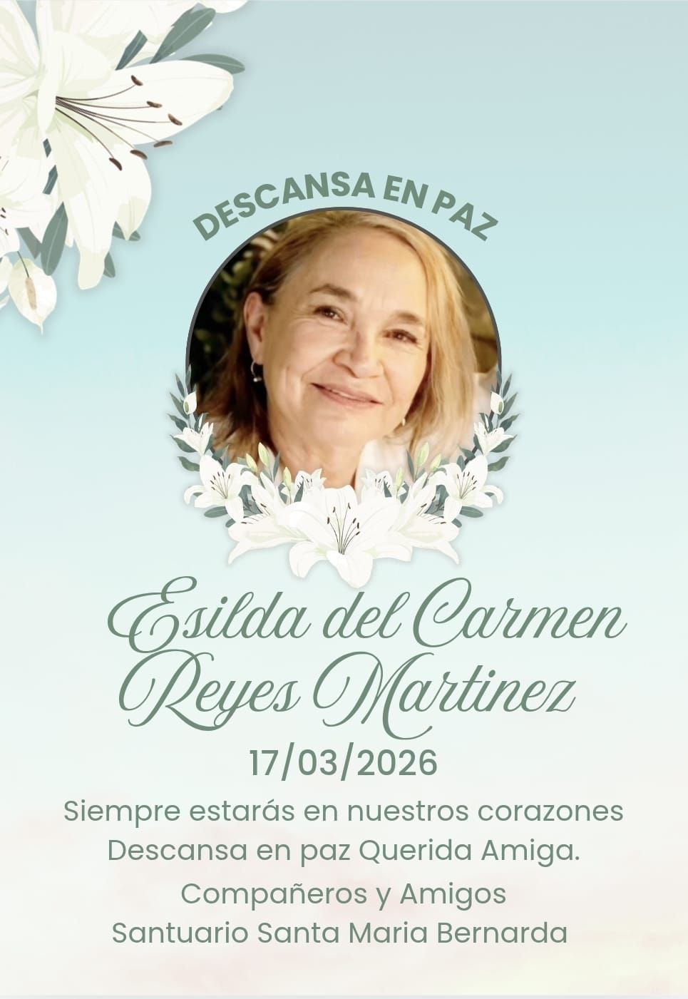 Adulta mayor asesinada con arma de fuego