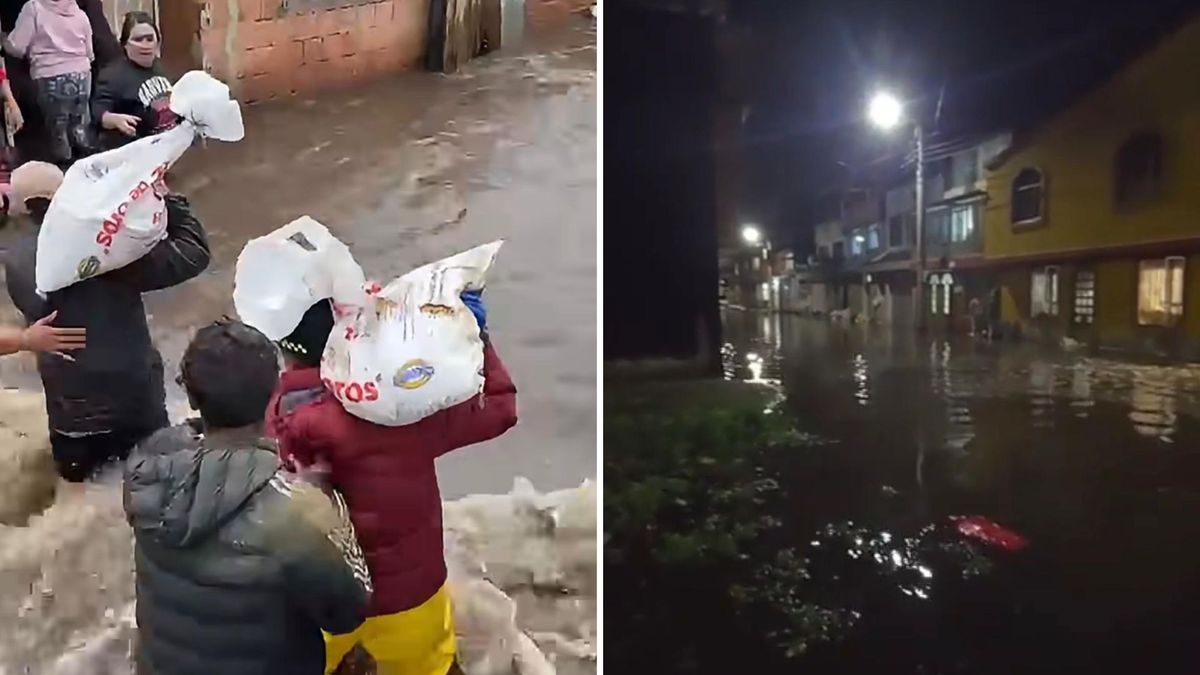 Inundaciones por lluvias en Facatativá