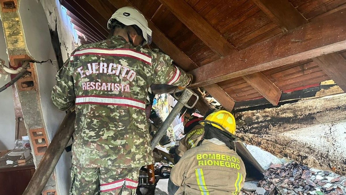 Mujer herida tras explosión en Rionegro, Antioquia