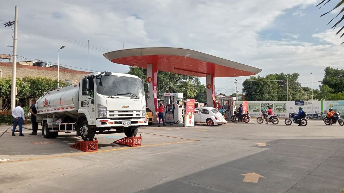 Distribución de combustible en la frontera